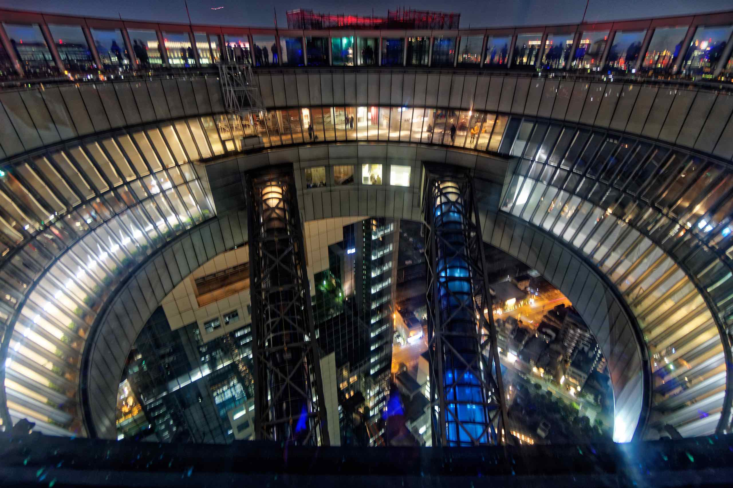 Day 8: Osaka at Night (Umeda Sky Building)